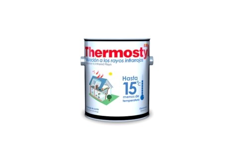 Pintura impermeabilizante Thermostyl color blanco de 1gl