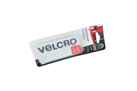 Velcro adhesivo blanco 3/4 pulg 4 unidades